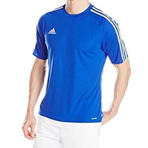 Adidas soccer shirt In blue